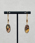 Abalone Oval Dangles