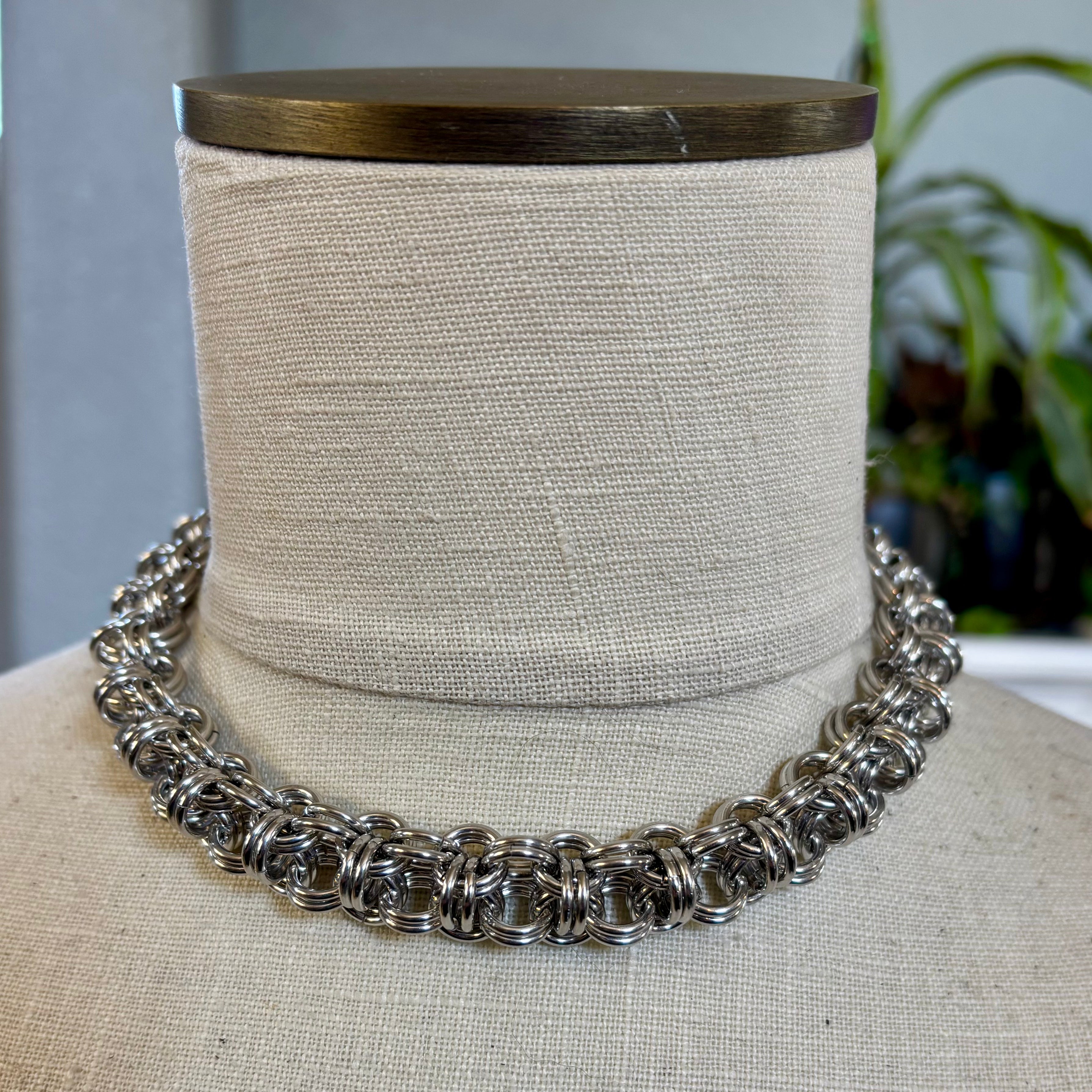 Reinforced Chainmail Necklace