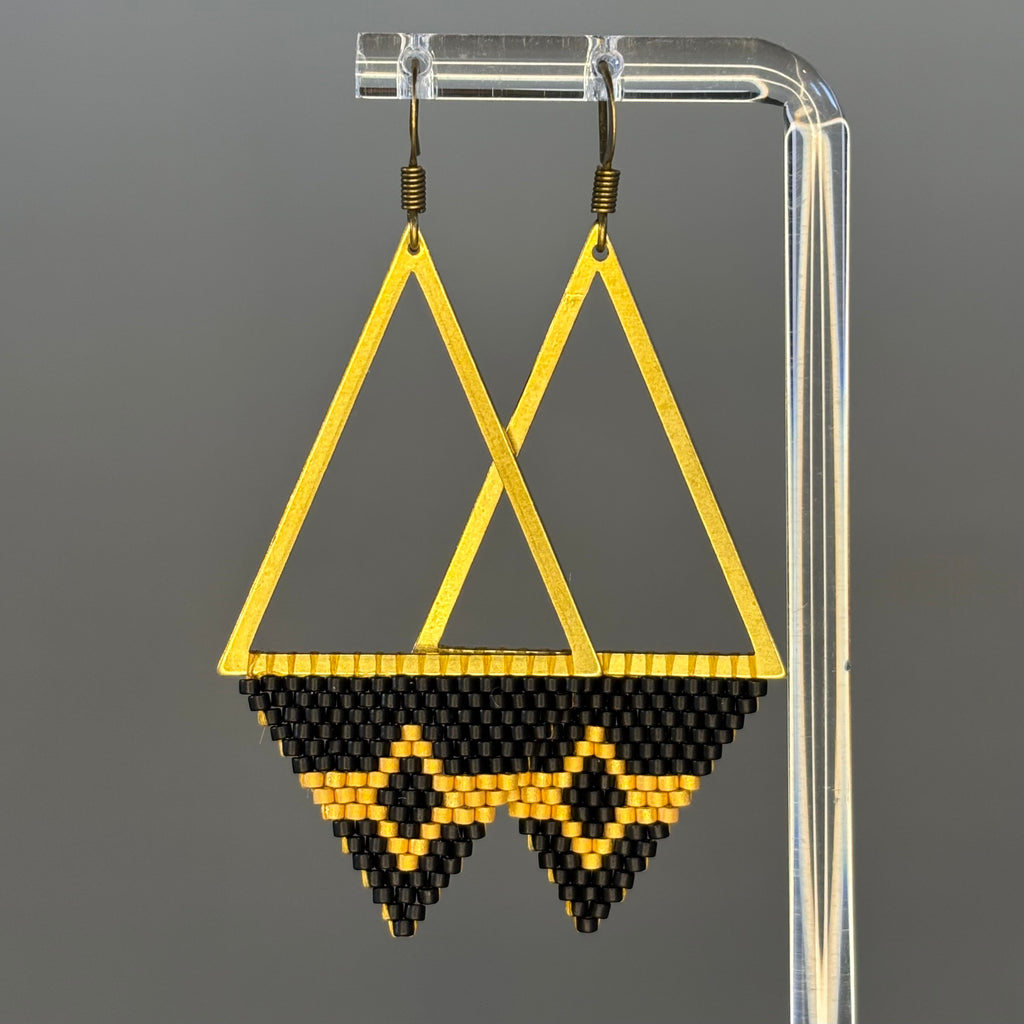 Diamond Bronze Triangles