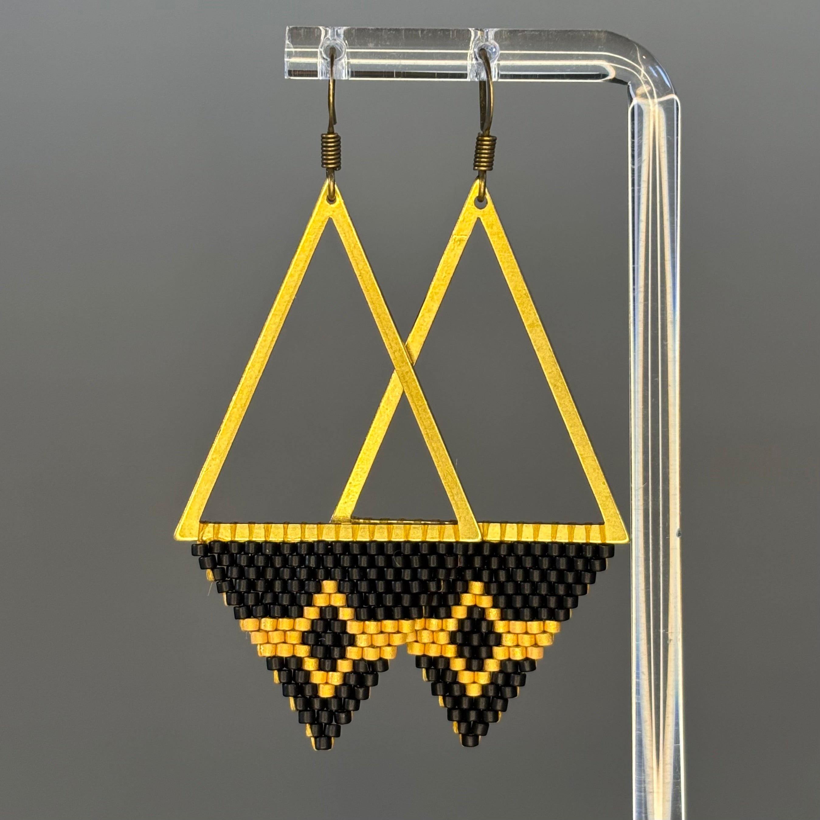 Diamond Bronze Triangles