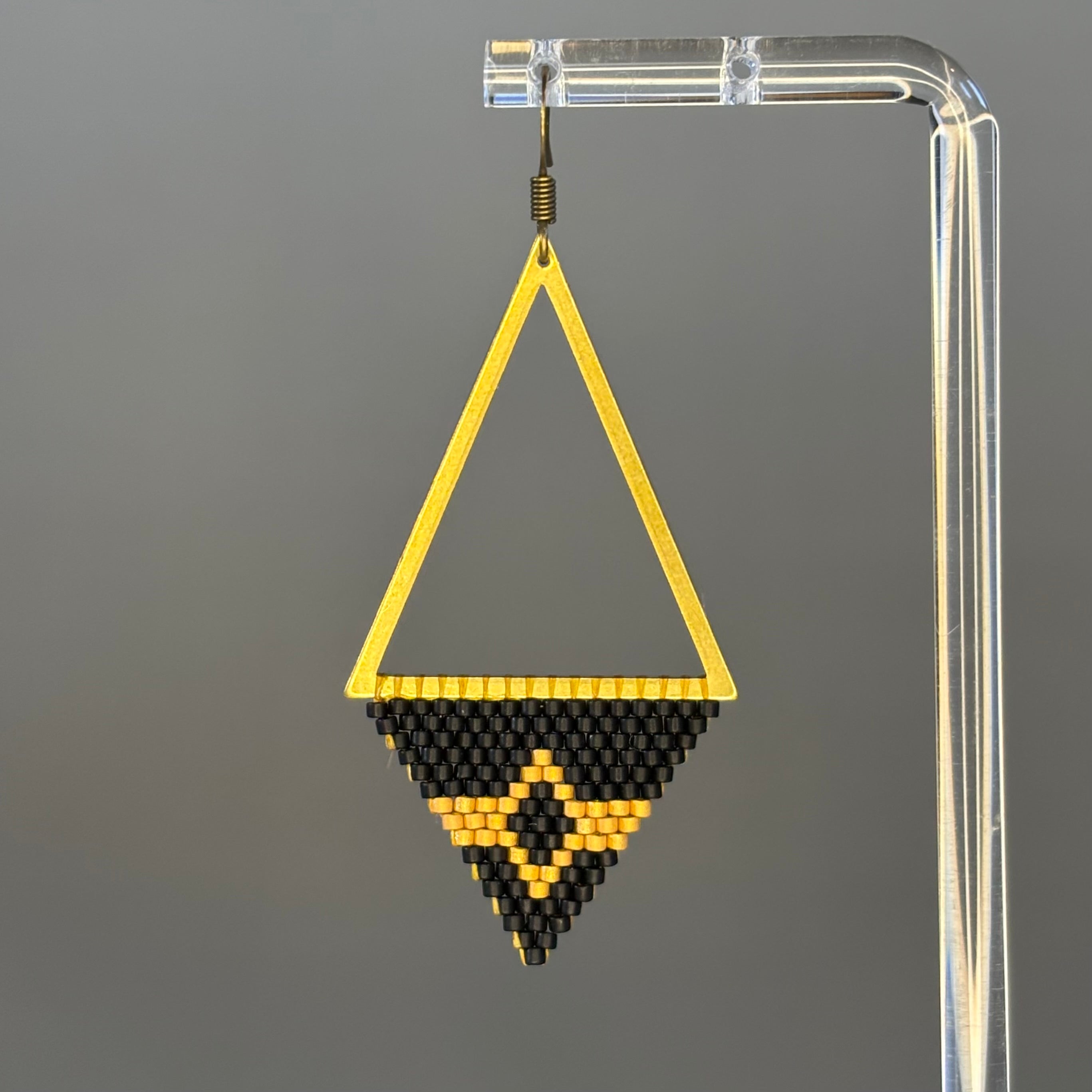 Diamond Bronze Triangles