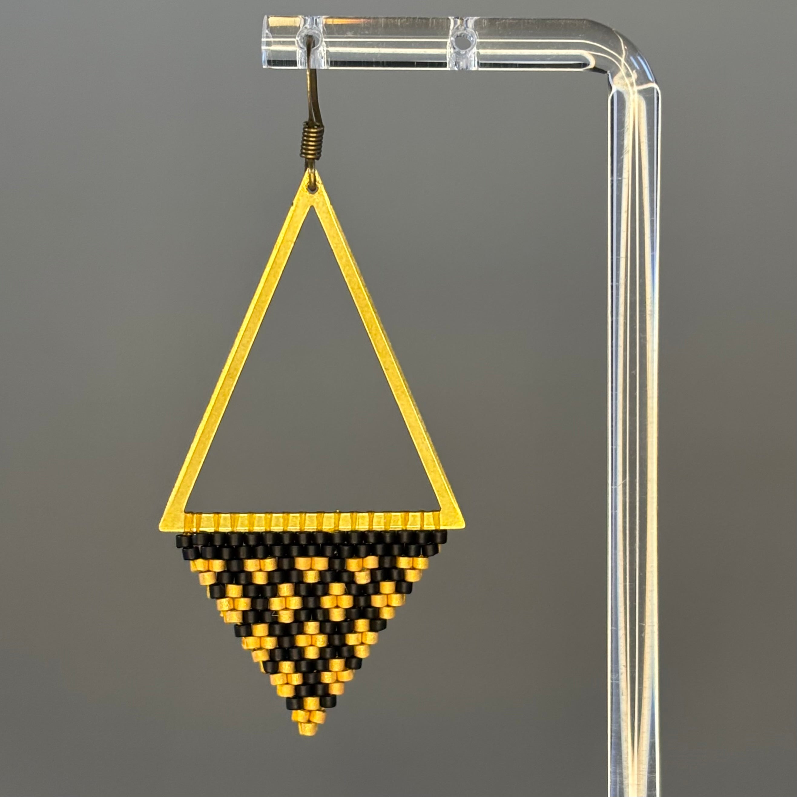 Lace Bronze Triangles