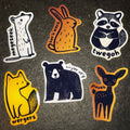 Forest Yurok Vocabulary Sticker Bundle - Fog Woman Designs