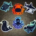 Sea Creature Yurok Vocabulary Sticker Bundle (now with more!) - Fog Woman Designs